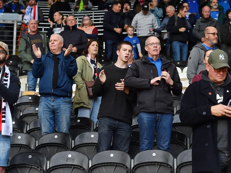 Pompey fans went home disappointed after their 302 defeat at the hands of Hull.