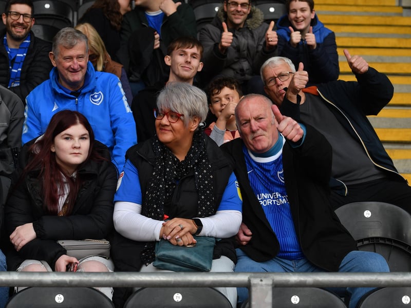 All smiles before kick-off.