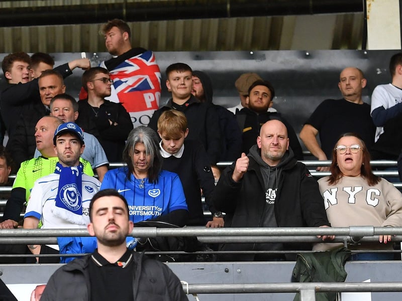 1,716 Pompey fans made the trip to Hull for the lunch-time kick-off