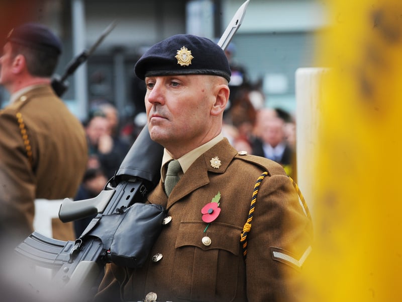 L/CPL David Platt of 217 Squadron RLC.