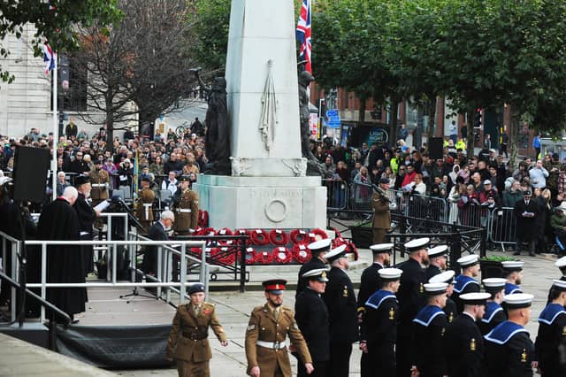 Victoria Gardens falls silent to pay its lasting respects to all the brave men and women who paid the ultimate sacrifice.