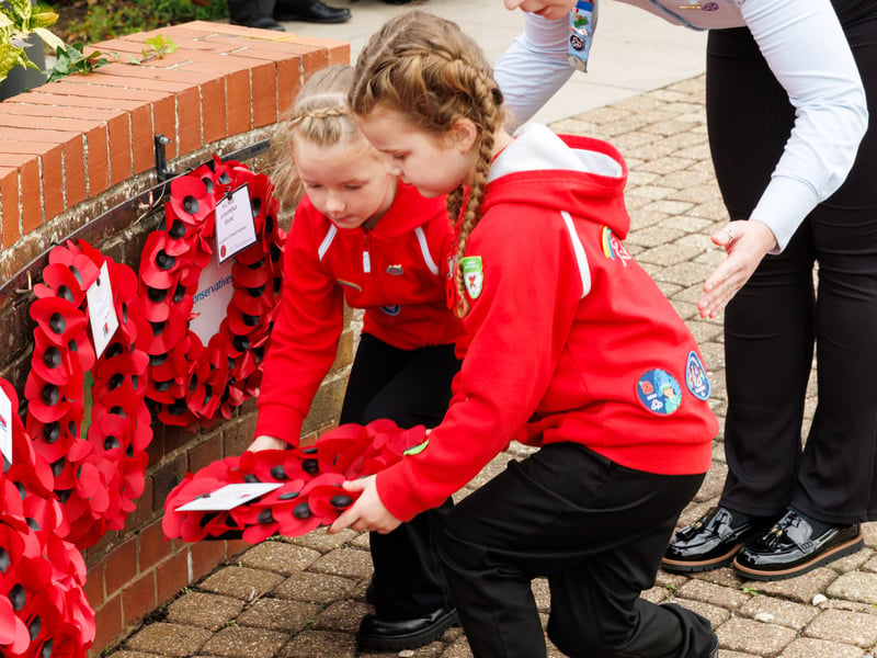 Remembrance Sunday service in Gosport