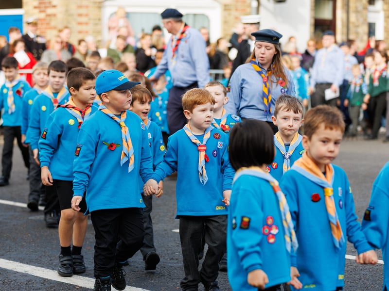 Remembrance Sunday service in Gosport