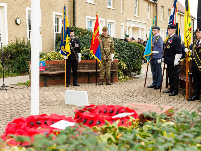 Remembrance Sunday service in Gosport