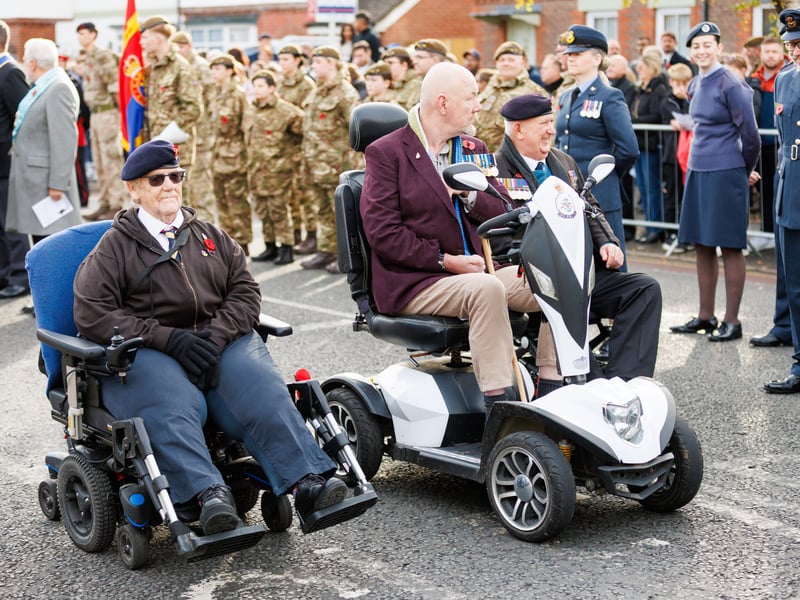 Remembrance Sunday service in Gosport