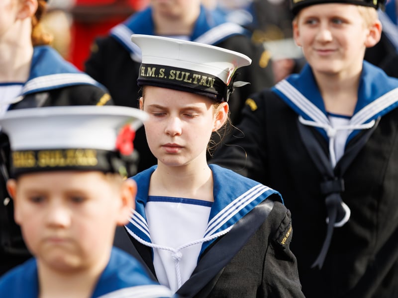 Remembrance Sunday service in Gosport