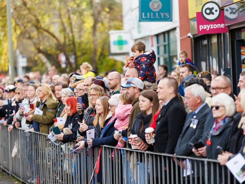 Remembrance Sunday service in Gosport