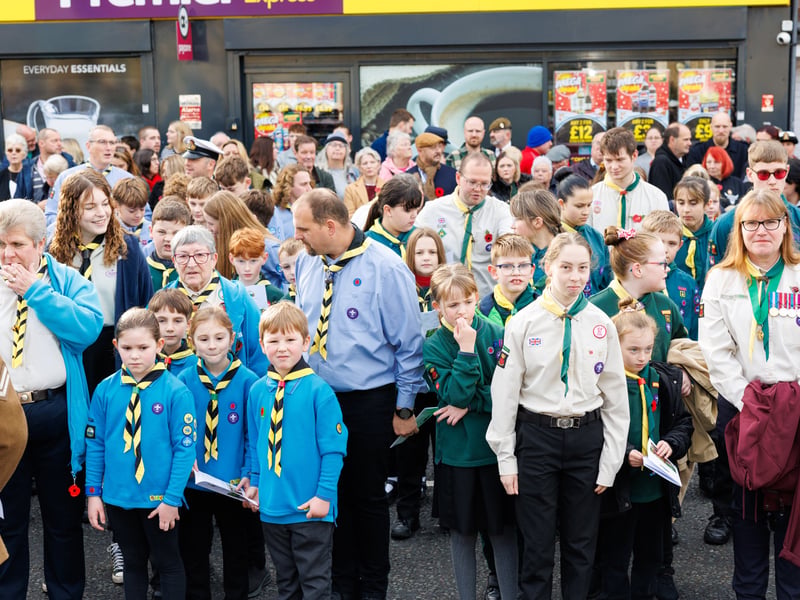 Remembrance Sunday service in Gosport
