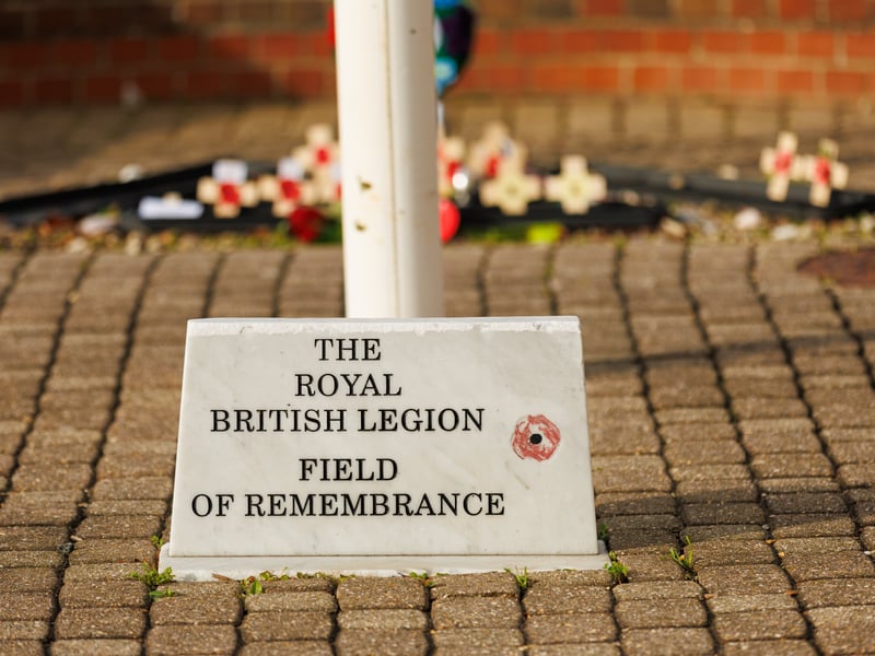 Remembrance Sunday service in Gosport