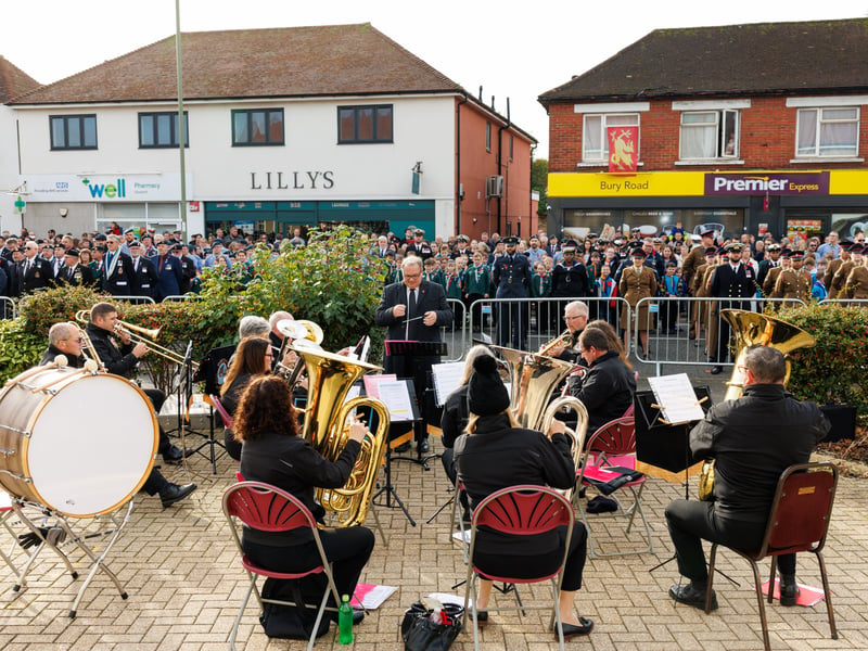 Remembrance Sunday service in Gosport
