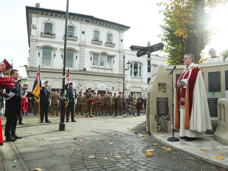 Havant Remembrance Sunday service and parade