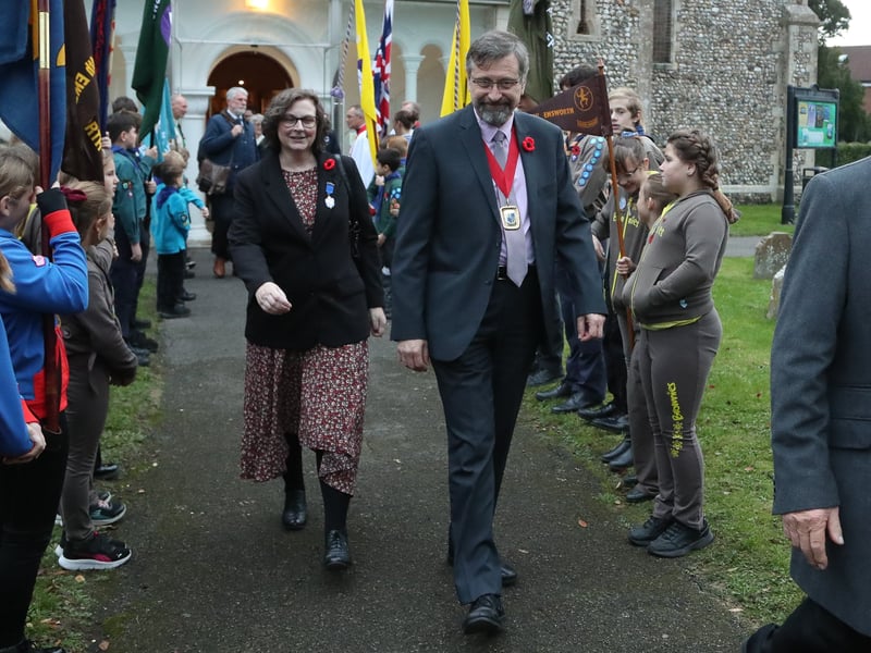 Photos from the Emsworth Remembrance Parade on Sunday November 9th 2025