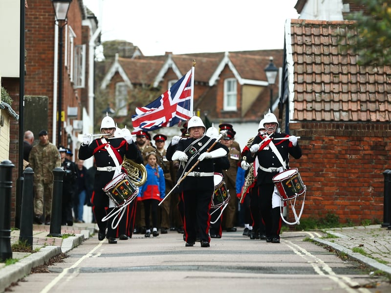Photos from the Emsworth Remembrance Parade on Sunday November 9th 2025