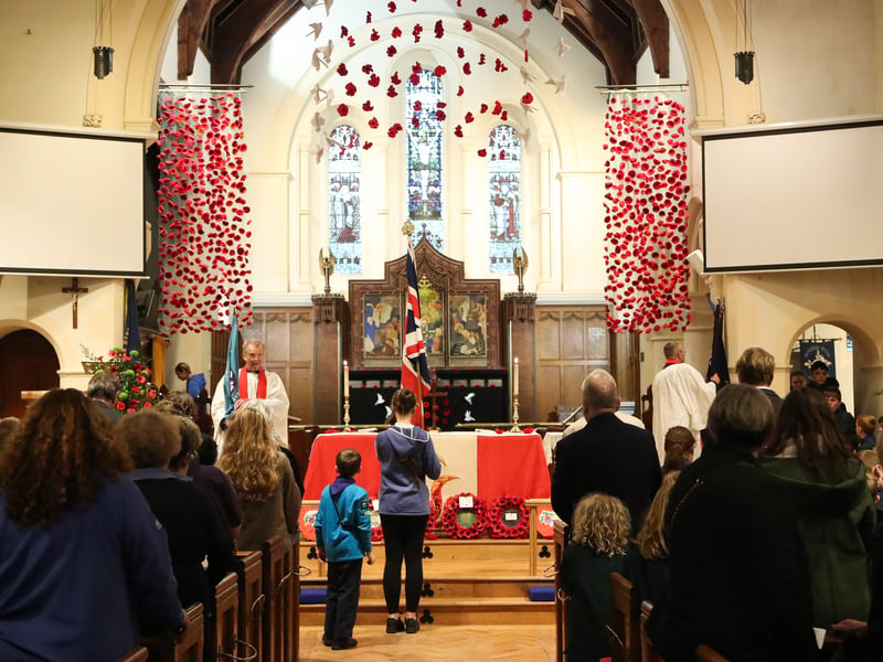 Photos from the Emsworth Remembrance Parade on Sunday November 9th 2025