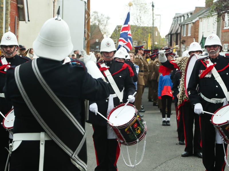 Photos from the Emsworth Remembrance Parade on Sunday November 9th 2025