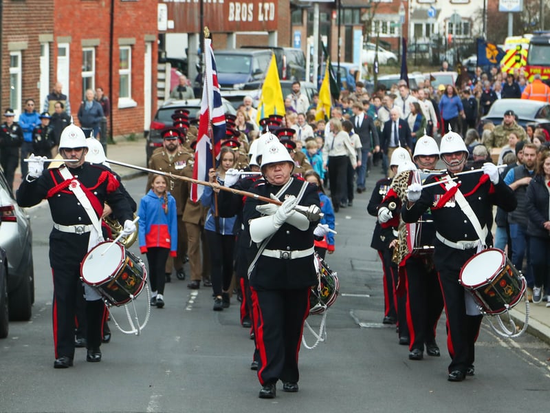 Photos from the Emsworth Remembrance Parade on Sunday November 9th 2025