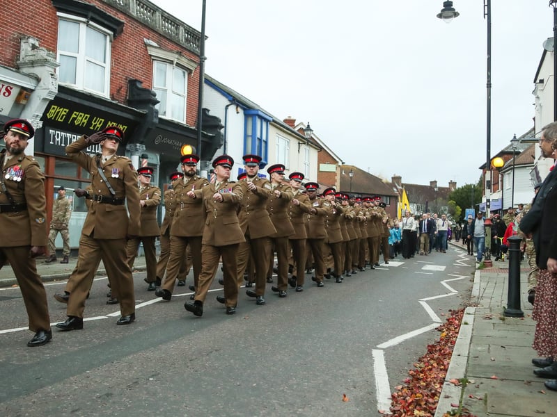 Photos from the Emsworth Remembrance Parade on Sunday November 9th 2025