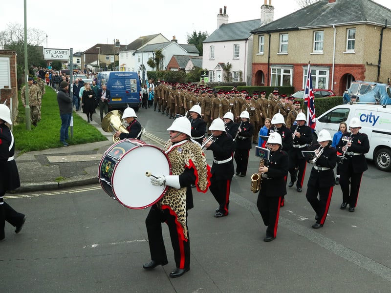 Photos from the Emsworth Remembrance Parade on Sunday November 9th 2025