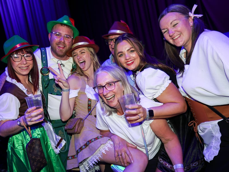 Large crowds dusted off their lederhosens for Oktoberfest at Portsmouth Guildhall. 


Picture: Chris Moorhouse