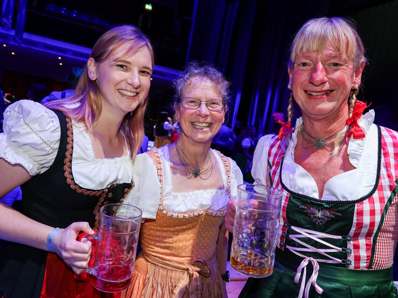 Large crowds dusted off their lederhosens for Oktoberfest at Portsmouth Guildhall. 


Picture: Chris Moorhouse