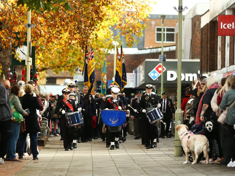 Photos from the Portchester Remembrance day service in Portchester Precinct on Saturday November 8th 2025