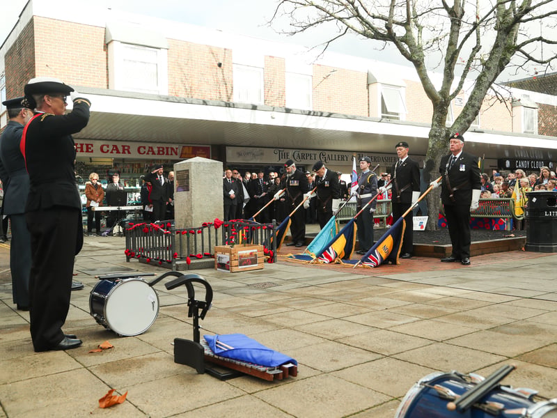 Photos from the Portchester Remembrance day service in Portchester Precinct on Saturday November 8th 2025