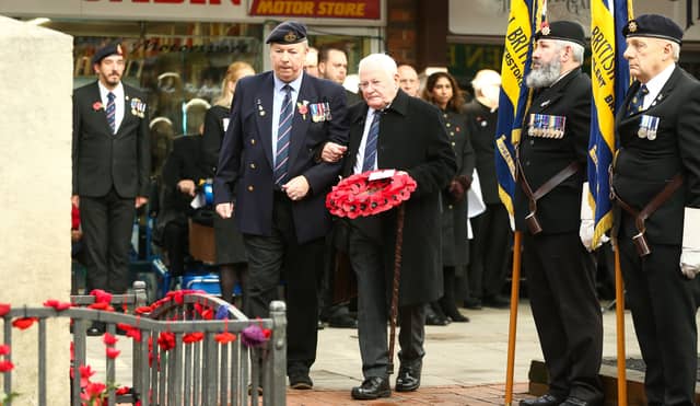 Photos from the Portchester Remembrance day service in Portchester Precinct on Saturday November 8th 2025