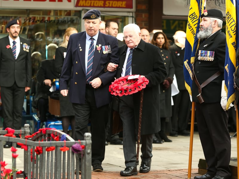 Photos from the Portchester Remembrance day service in Portchester Precinct on Saturday November 8th 2025