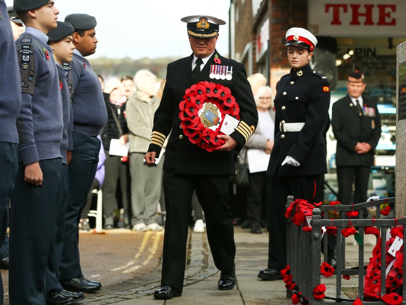 Photos from the Portchester Remembrance day service in Portchester Precinct on Saturday November 8th 2025