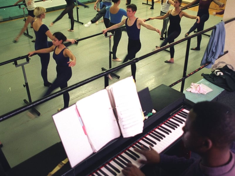 Dancers at Northern School of Contemporary Dance.