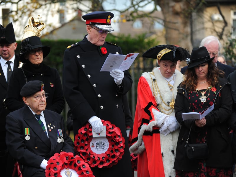 The Lord Lieutenant of West Yorkshire, Ed Anderson, at the ceremony.