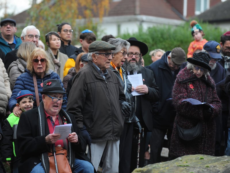 The annual service, once again, saw a strong turnout.