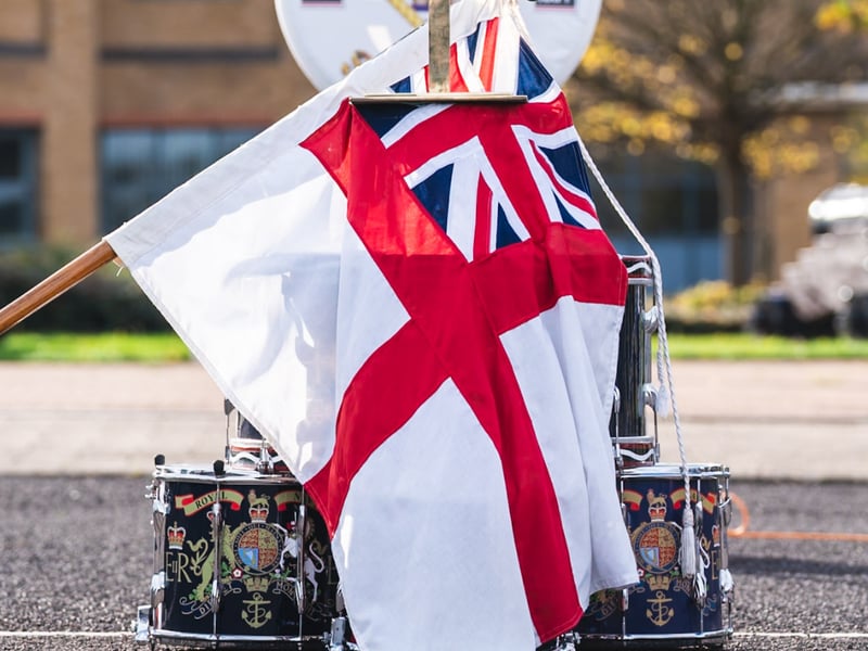 The Drumhead Alter at HMS Sultan.