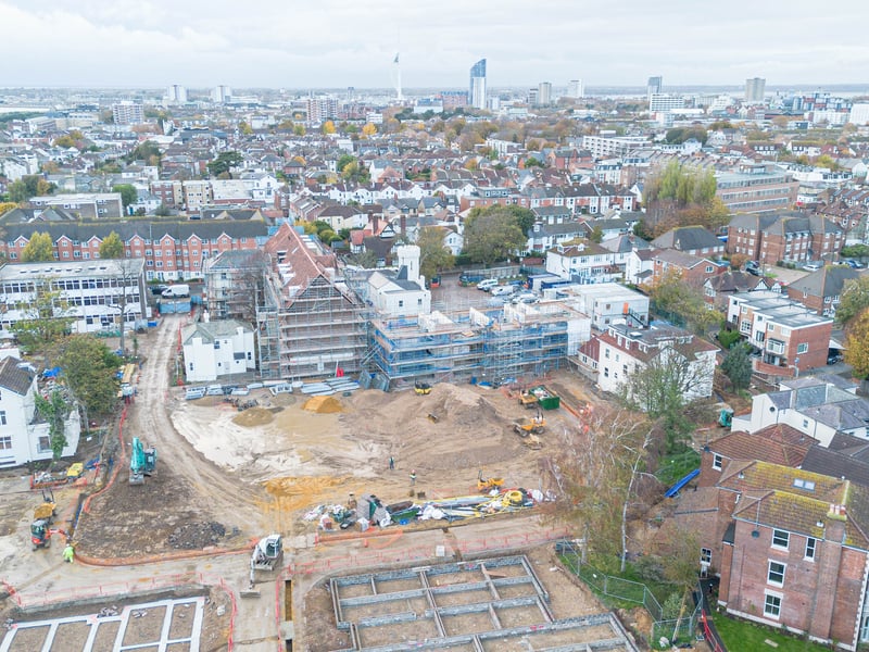 A look at the development at St John's Square, Southsea. 


Picture: Habibur Rahman
