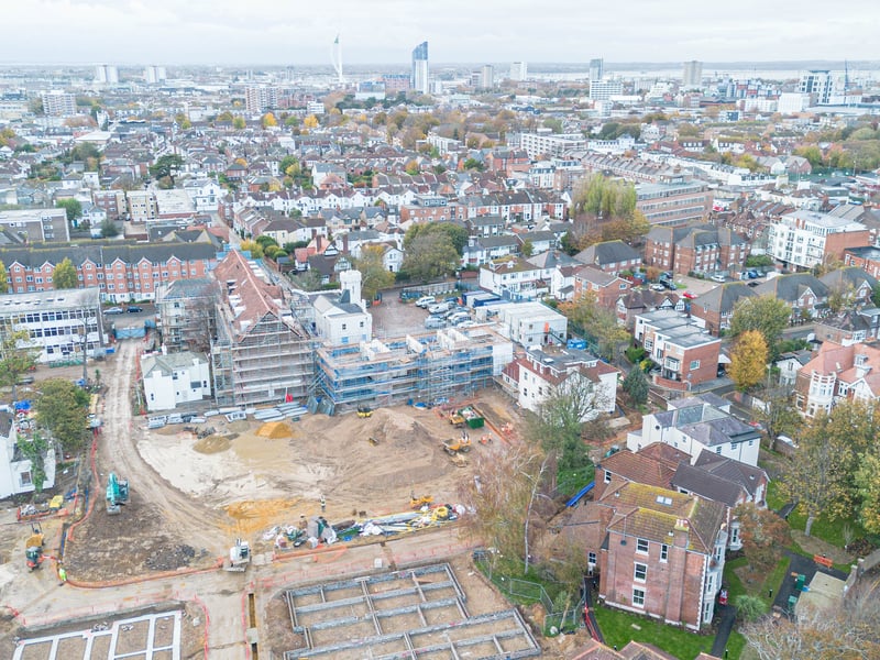 A look at the development at St John's Square, Southsea. 


Picture: Habibur Rahman