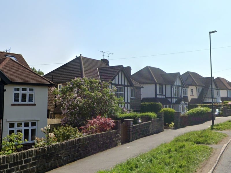 The average house price in the Sheffield neighbourhood of Bents Green and Millhouses is £460,000, which is the 8th highest in Yorkshire, having fallen by 14.3% in the last year