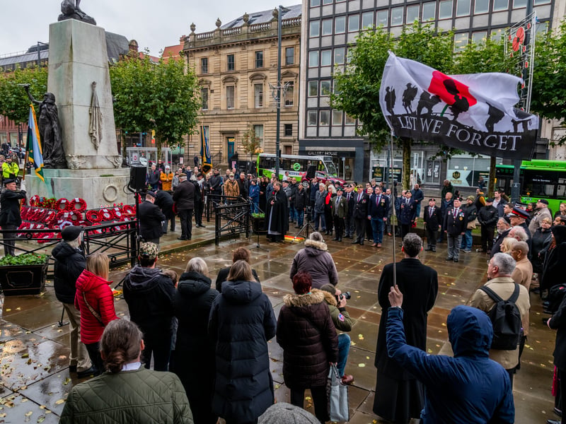 The Lord Mayor of Leeds, the Lord-Lieutenant for West Yorkshire and other representatives from the community attended the ceremony.