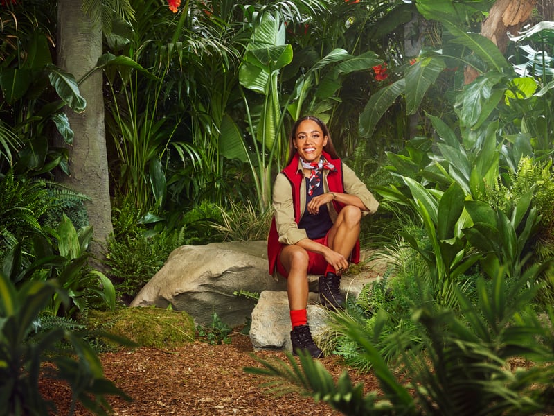Former Lioness and Arsenal star Alex Scott was the first star to be eliminated and sent home from the jungle