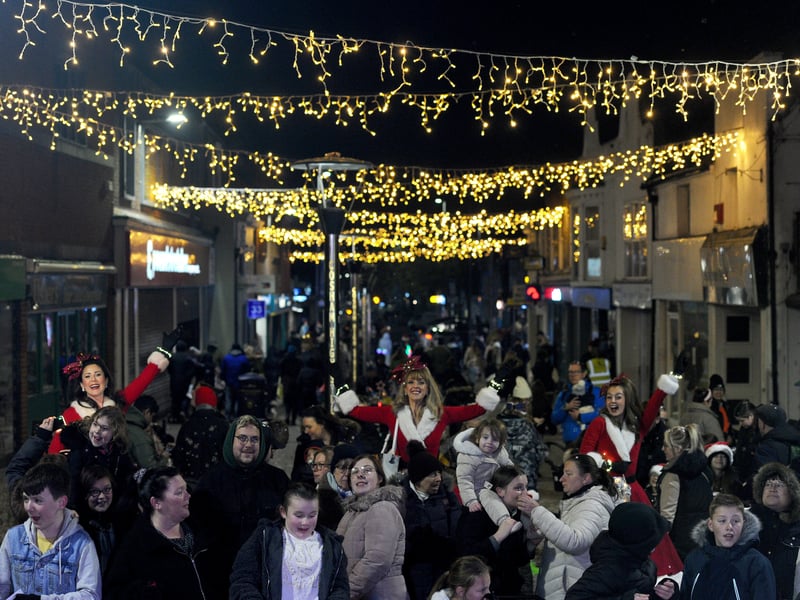 The Christmas lights were switched on in Cosham High Street on Friday, November 21. It featured traditional Christmas vibes with carols around the tree, music, lights with the Resonate choir and Charlalas.