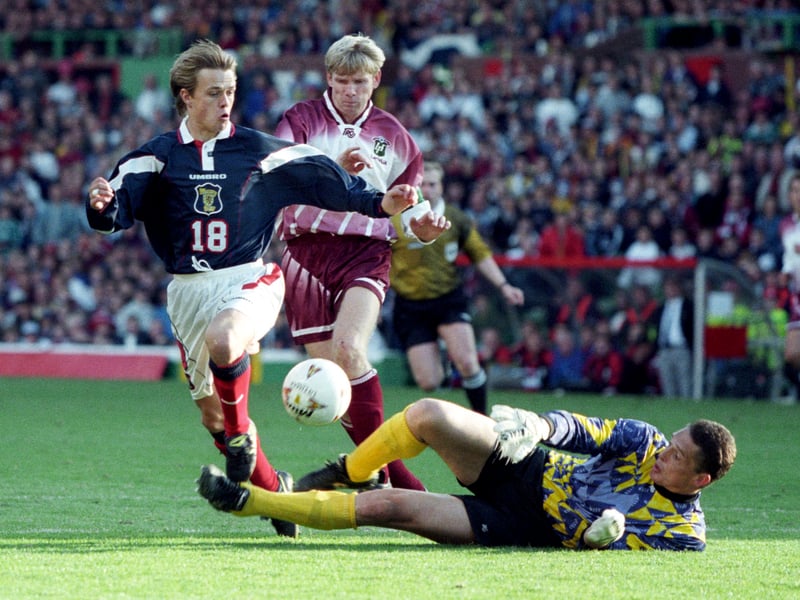 Won just ten Scotland caps during his career, but was named as part of Craig Brown's squad for the World Cup in 1998, though he failed to make an appearance. Moved across the border to sign for Sheffield Wednesday in 1999, before taking in stints with St Johnstone, Dunfermline Athletic, and Partick Thistle, where he retired in 2011. Worked as an assistant manager at Dundee United, York City, and Brechin City before moving into media work. Has found more success in media, and is frequently seen as a pundit on Clyde 1 Superscoreboard.