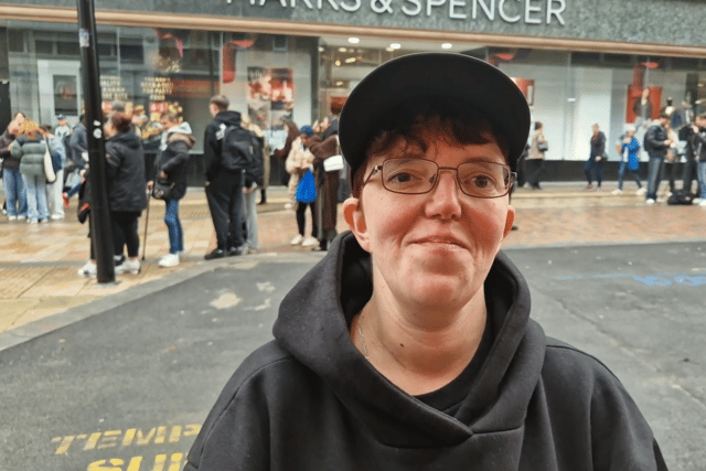 Spud Bros superfan Amelia has been the first one in the Preston, Liverpool, London and now Sheffield Spud Bros stores.