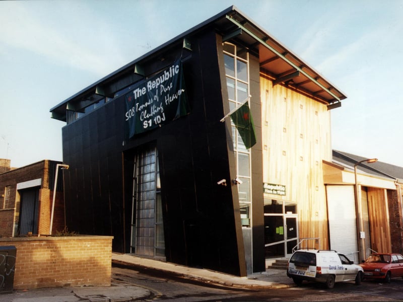 The Republic nightclub, Sheffield, in July 1998
