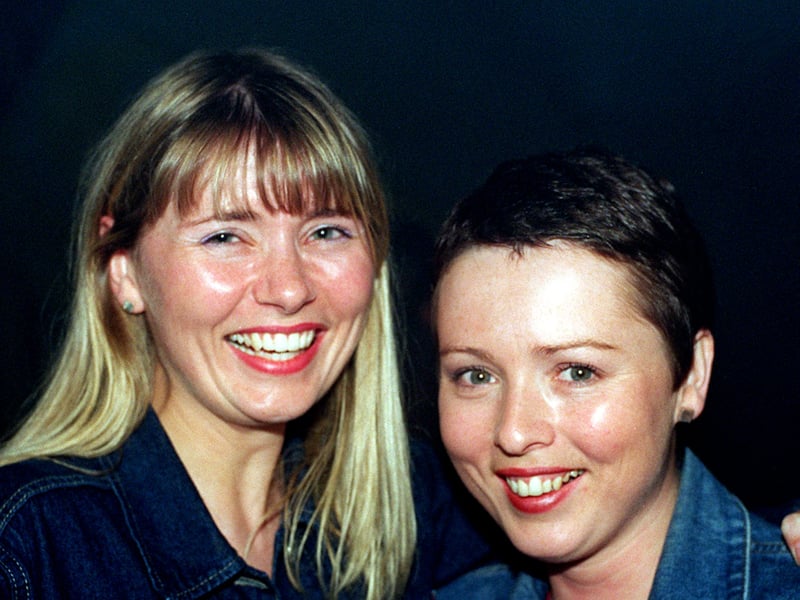 Yvonne and Cal Reape at Warehouse nightclub, in Leeds, in 1997