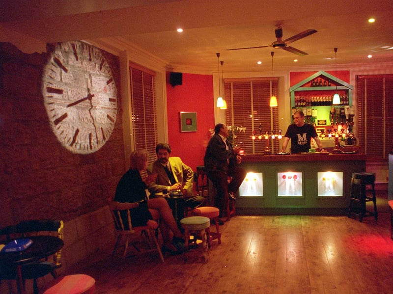 Mudo Nightclub, restaurant and bar, on King Street, Harrogate, in 1997