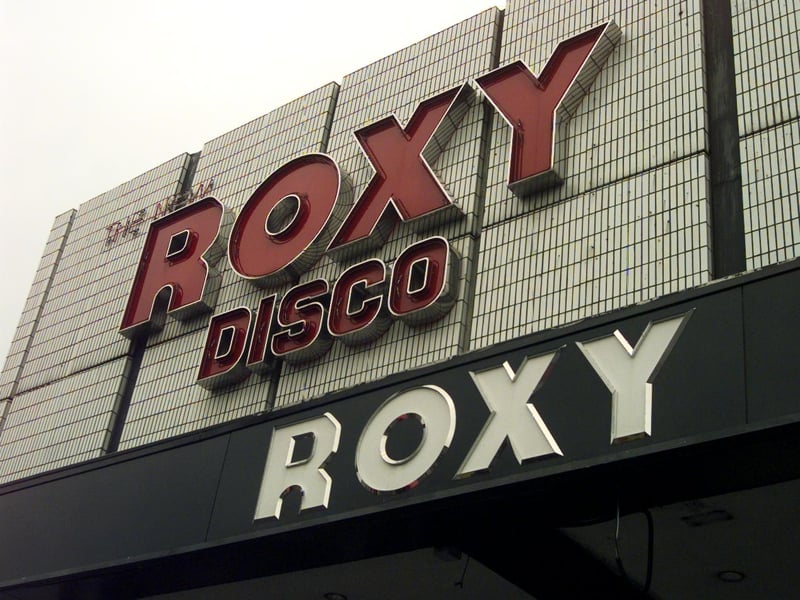 The Roxy nightclub, on Arundel Gate, Sheffield, in 1999