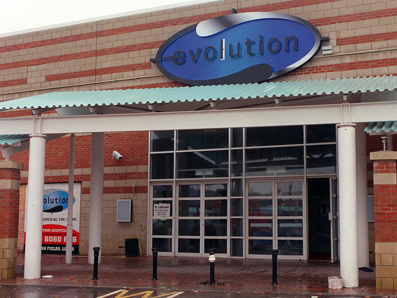 Evolution nightclub, in Kirkstall, in 1998