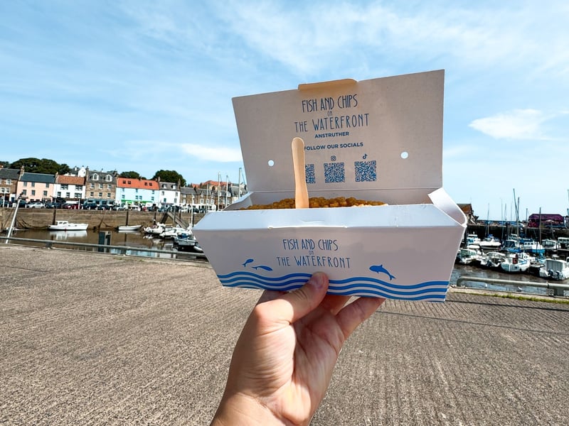 Fish and Chips on The Waterfront, Anstruther