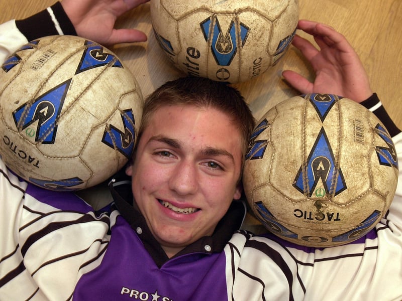 The News caught up with Gosport Falcons Under-15s striker Jason Stone following his hat-trick following a hat-trick he scored in 2005.