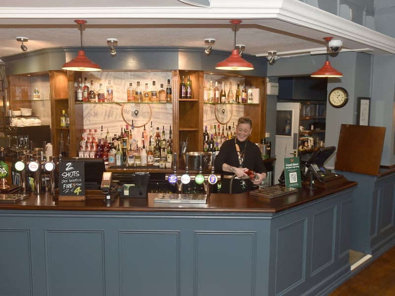 The Green Posts in London Road, Hilsea, has reopened after a six figure refurbishment. 


Picture: Sarah Standing (141125-6799)