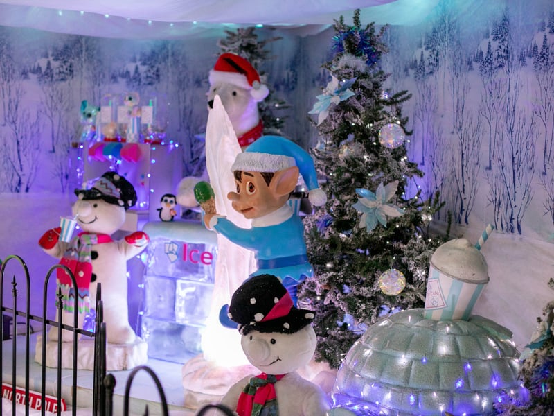 Step into Christmas at Keydell Nurseries with its fabulous festive walk complete with reindeers. 

Picture: Habibur Rahman